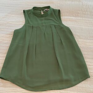 Naked Zebra Green Sleeveless Top